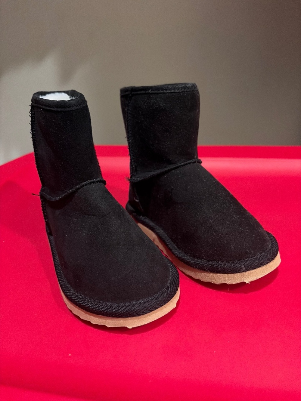 Toddler girl black boots